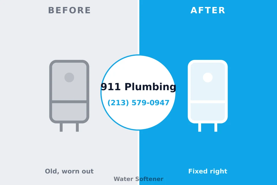Before and after: plumbing repair Riviera Beach, MD